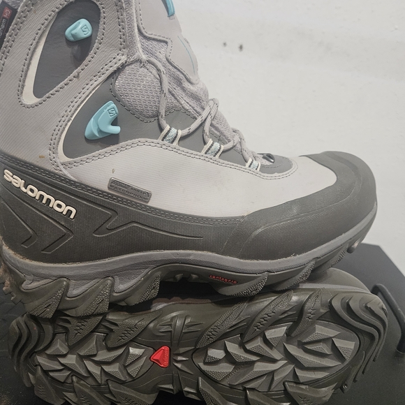 Salomon Women's Gray Hiking Boots - Picture 3 of 6